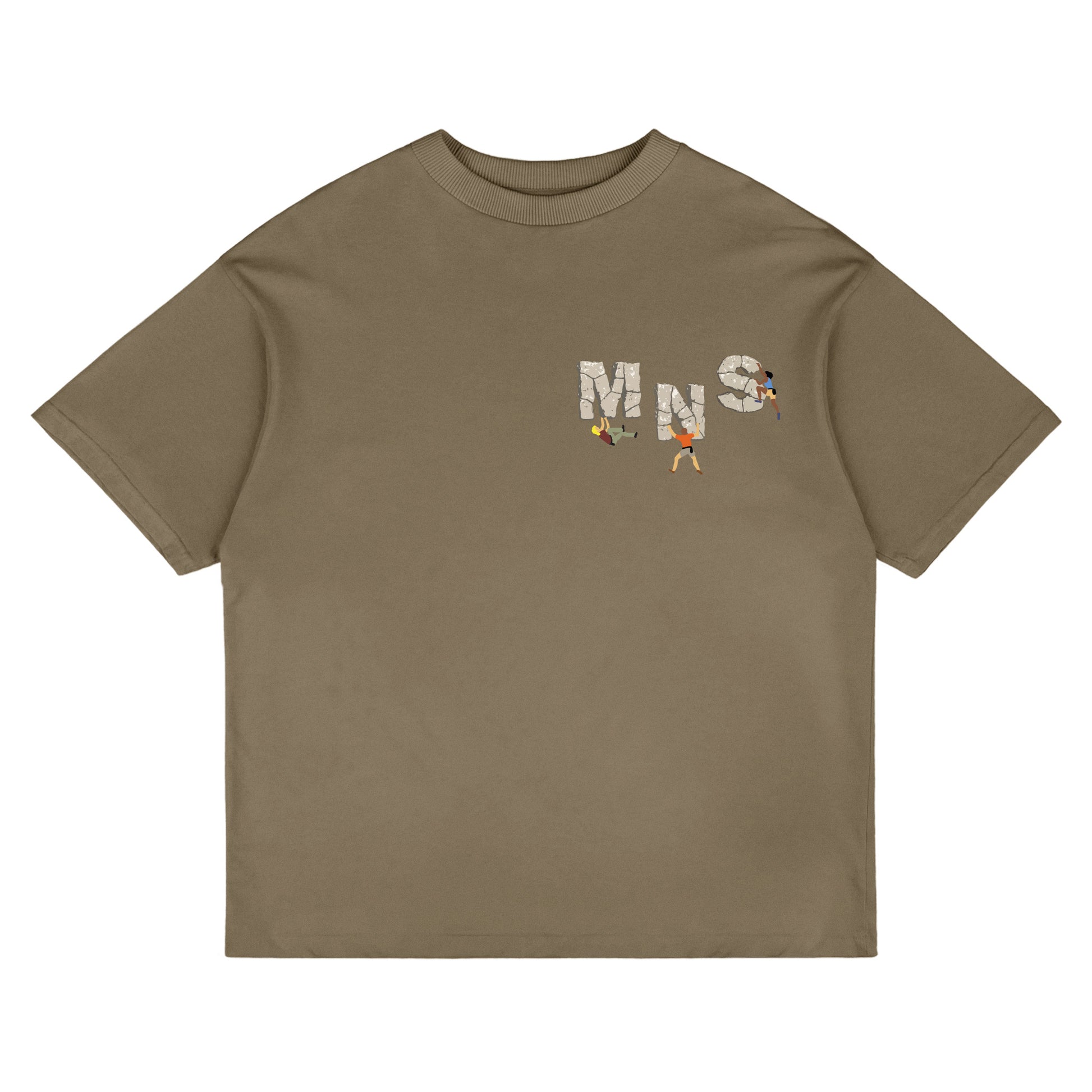 T-Shirt_Mockup_Boulder_olive_Front